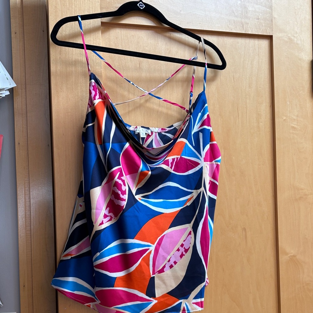 Nine Britton Multicolor Strappy Camisole
